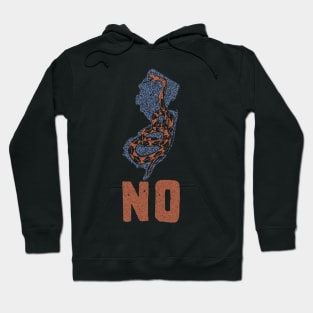 Vintage Gadsden Snake NJ "NO" Hoodie